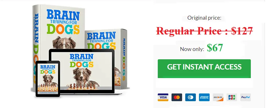 Brain Training for Dog-price-label